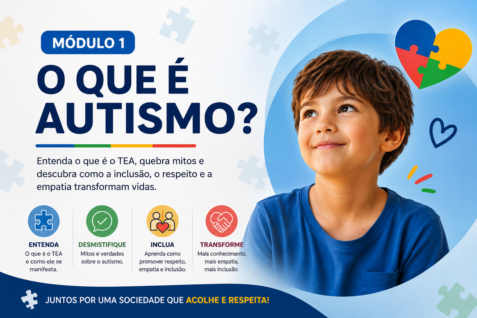 Entendendo o Autismo — Conhecimento